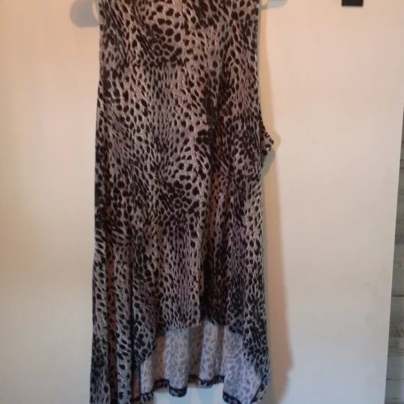 Lane Bryant Embellished Leopard Print Sleeveless Top - Picture 5 of 5